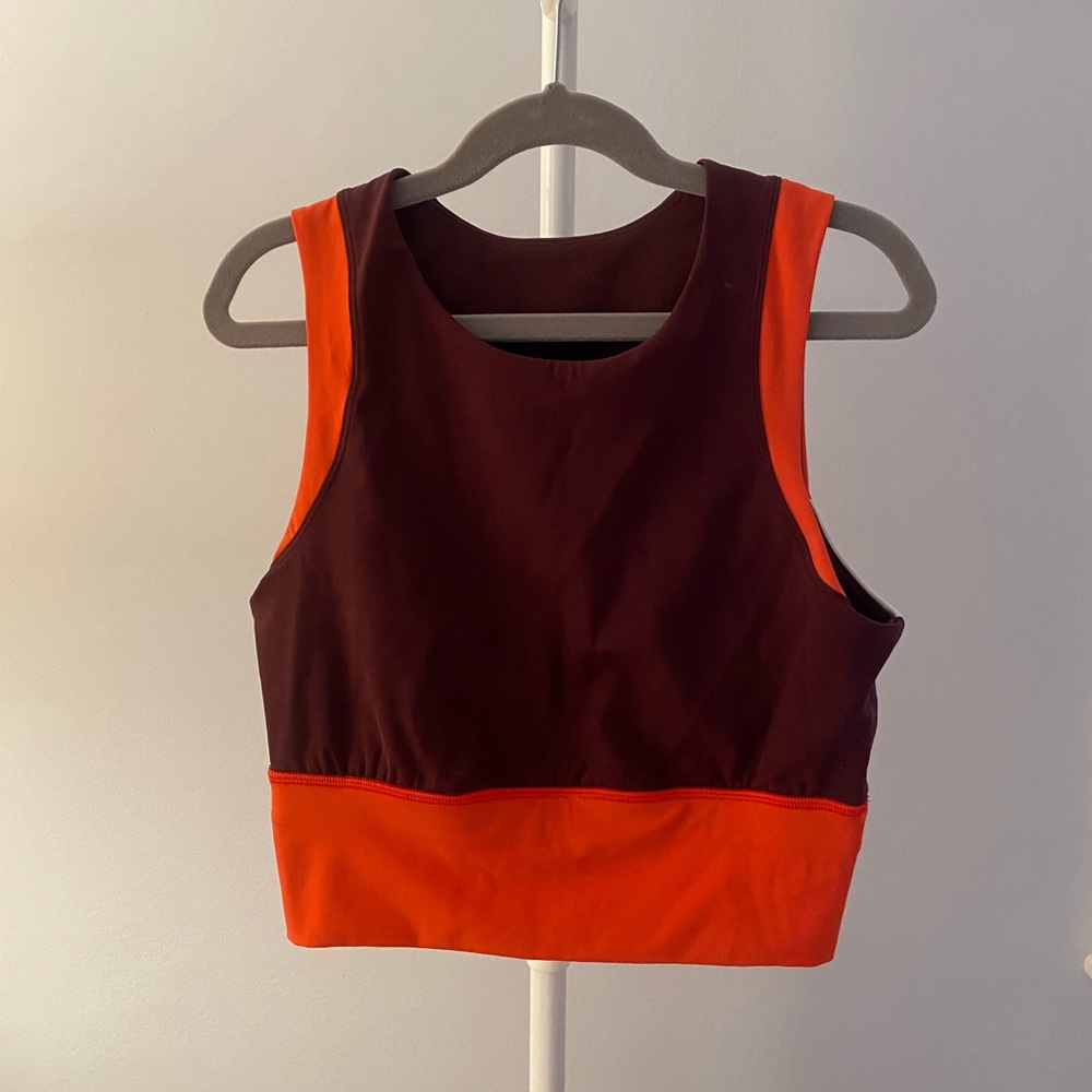 Lululemon Fitted Cropped Tank